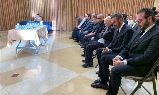كاظم الساهر يستقبل عزاء زوجته الأولى في أمريكا.. صور