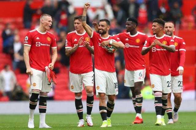 مواعيد المباريات المتبقية لمانشستر يونايتد في الدوري الإنجليزي 2022