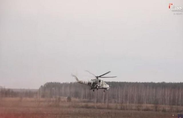 تقصف بشكل مروع.. مروحيات روسية قتالية في سماء أوكرانيا «فيديو»