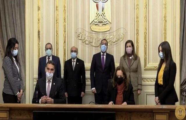 مدبولي يشهد توقيع بروتوكول تعاون بين وزارتي العدل والتخطيط «فيديو»