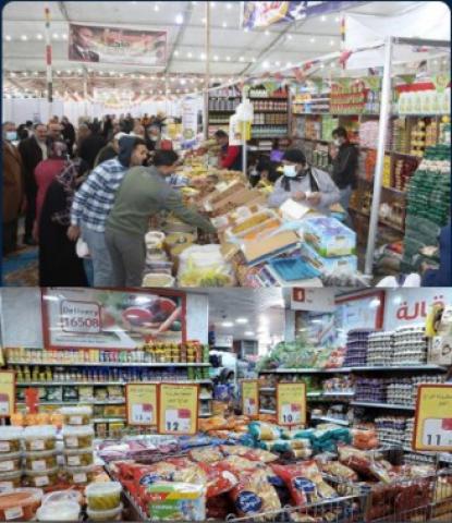 إقبال المواطنين على منافذ «كلنا واحد».. تخفيضات تصل لـ60%