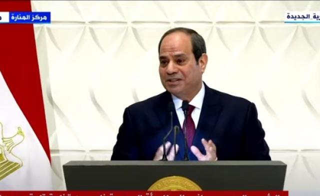 السيسي للمواطنين: «كلوا براحتكم في رمضان إحنا عاملين حسابنا»