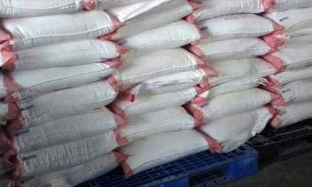 ضبط 41 طن دقيق ومكرونة مجهولة المصدر بالقليوبية