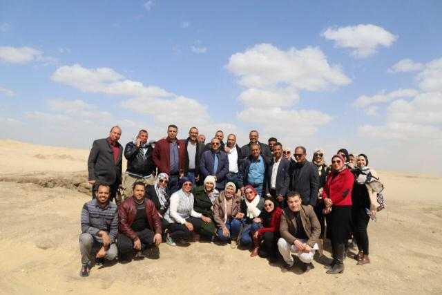 تخريج الدفعة 20 من مدرسة حفائر المبتدئين بالأعلى للآثار