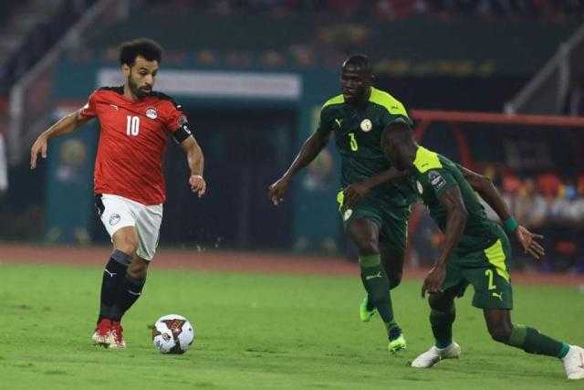 منتخب مصر يتقدم على السنغال بهدف في شوط أول مثير .. فيديو