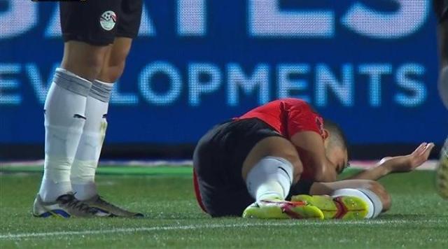 شاهد.. أول ظهور لمحمد عبد المنعم بعد جراحة الأنف