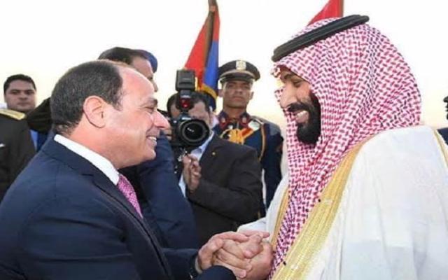 الرئيس السيسي وولي عهد السعودية 
