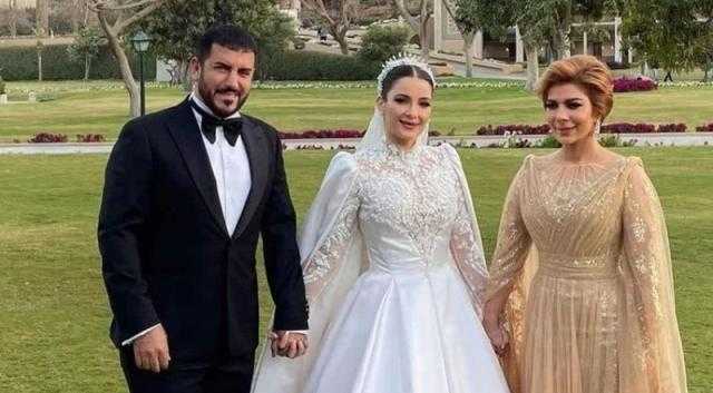 هكذا هنأت هند صبري ابنة أصالة نصري بمناسبة زفافها.. فيديو
