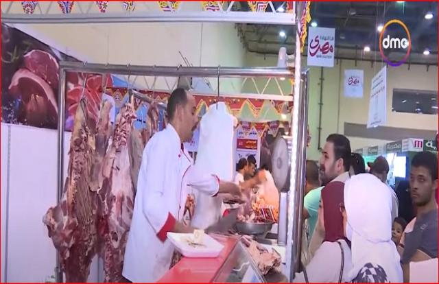 استمرار توافد المواطنين على معارض أهلا رمضان «فيديو»