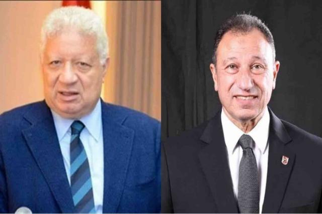 مرتضى منصور والخطيب 
