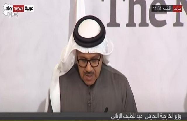 وزير خارجية البحرين: اجتماع النقب فرصة لازدهار المنطقة وتحقيق طموحات شعبها