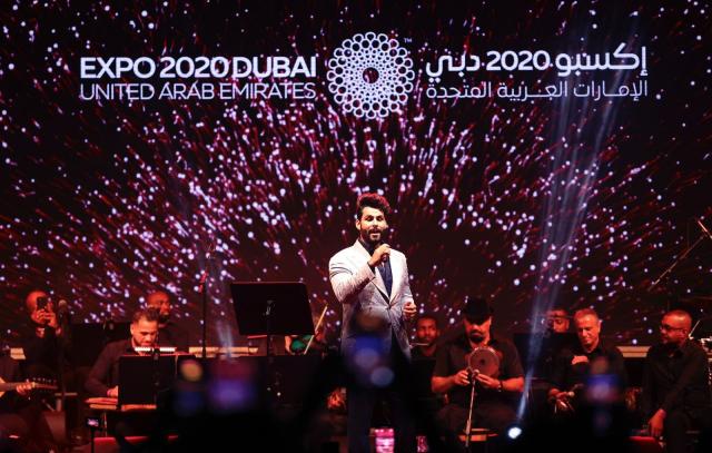 محمود التركي يعلق على تفاعل جمهور «إكسبو 2020 دبي» في حفله بساحة الإستدامة