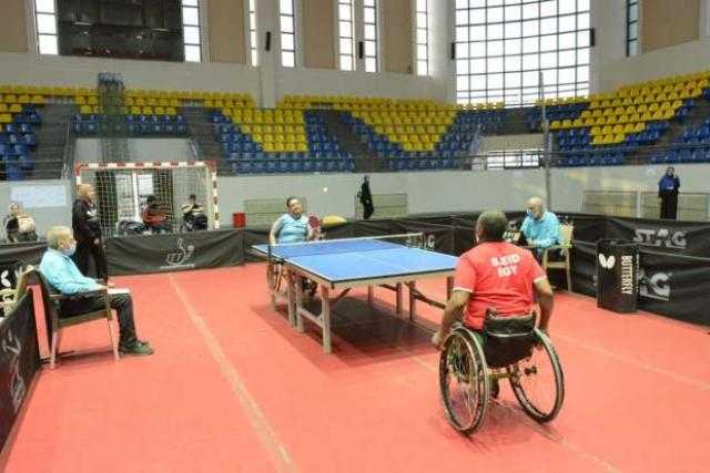 منتخب مصر البارالمبي لتنس الطاولة يختتم استعداداته للبطولة الدولية
