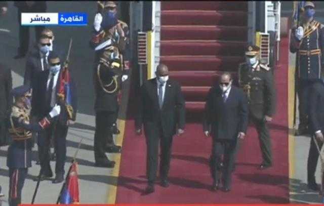 بث مباشر.. السيسي يستقبل رئيس مجلس السيادة السوداني