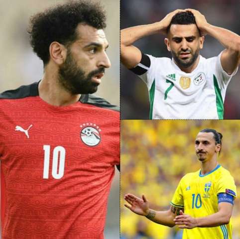 صلاح ومحرز وإبراهيموفيتش