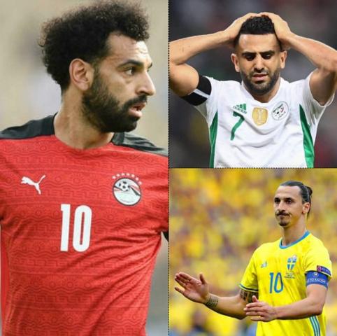 أبرزهم صلاح ومحرز.. نجوم يغيبون عن كأس العالم 2022