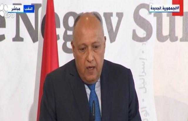 شكري: تجمعنا إرادة سياسية مشتركة مع أنجولا لتحقيق التكامل بين البلدين