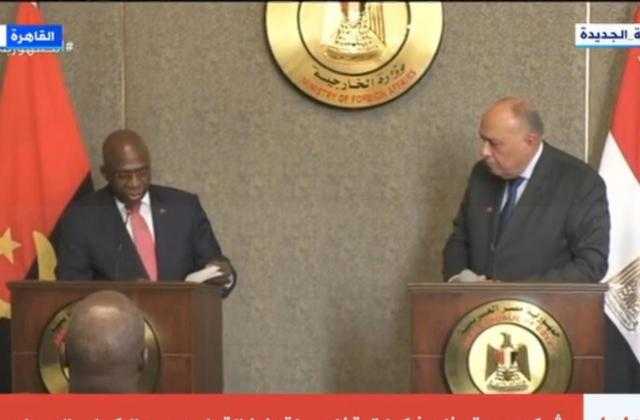 وزير الخارجية: «وقعنا عدد من مذكرات التعاون مع أنجولا»