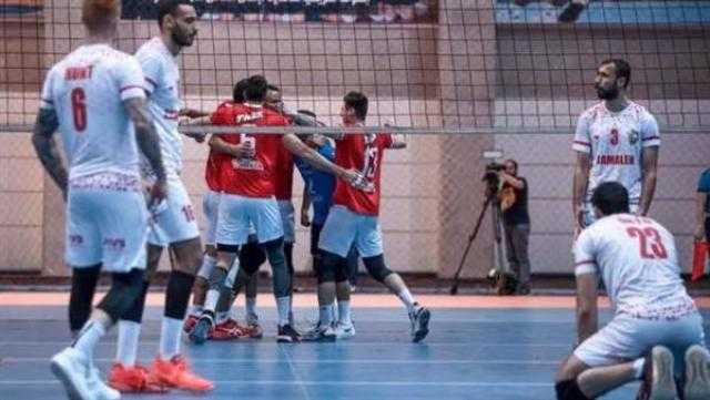 ريمونتادا .. الزمالك يهزم الأهلي 3/2 في قمة دوري الطائرة