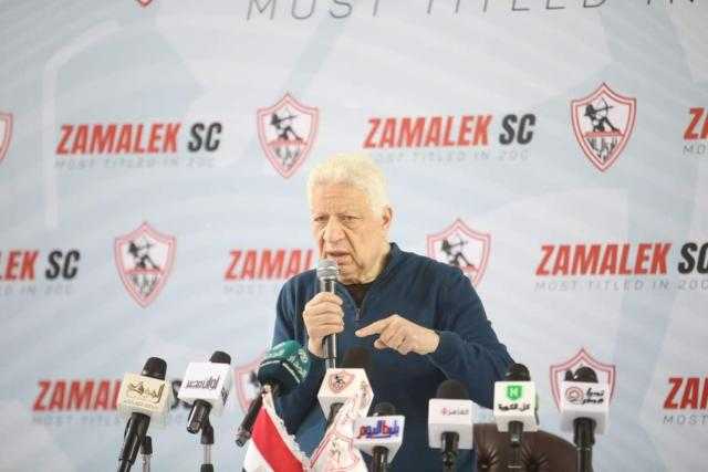 مرتضى منصور يصدم الخطيب: «لافتة نادي القرن ما زالت موجودة»