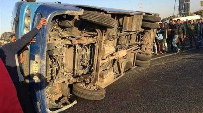 ننشر أسماء 8 مصابين في انقلاب ميني باص ببورسعيد