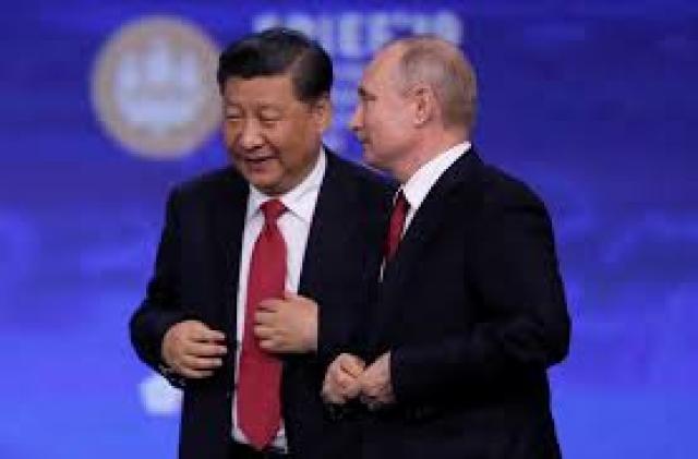 بوتين ونظيره الصيني
