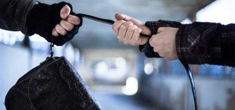 ضبط المتهم بسرقة حقيبة سيدة بأسلوب الخطف