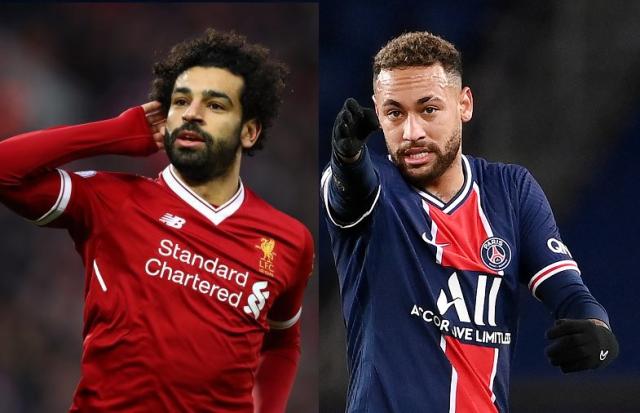 محمد صلاح ونيمار