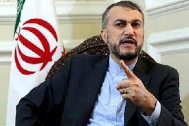 وزير الخارجية الايراني حسين أمير عبد اللهيان 