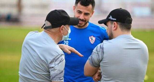 تفاصيل جلسة فيريرا مع لاعبي الزمالك قبل مران اليوم