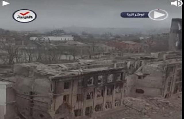 مشاهد جوية لدمار ماريوبول الأوكرانية «فيديو»