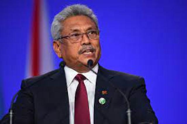 جوتابايا راجاباكسا رئيس سريلانكا