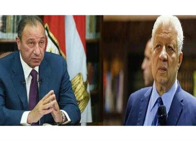عاجل.. براءة مرتضي منصور من سب وقذف محمود الخطيب