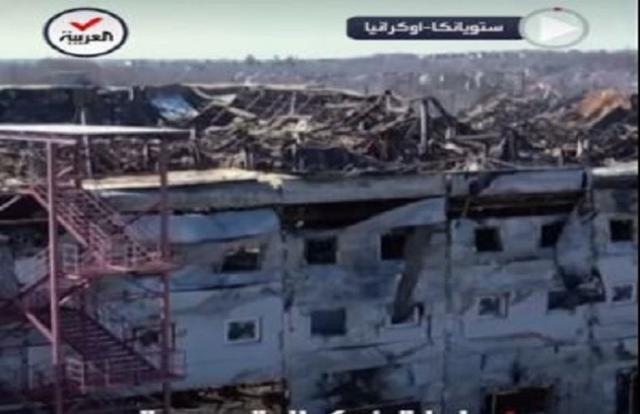 مشاهد جوية توضح دمار المدن المحيطة بالعاصمة الأوكرانية - «فيديو»