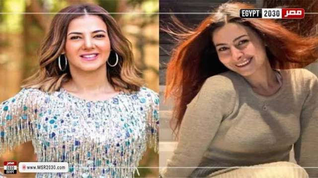 دنيا سمير غانم ورحمة أحمد 