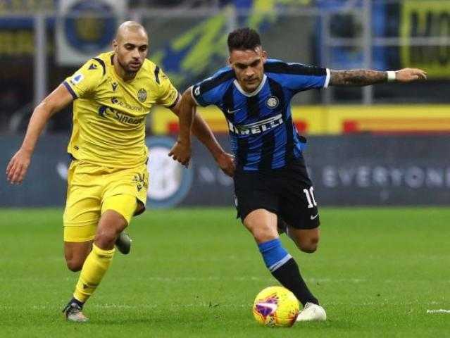 إنتر ميلان يصطدم بـ هيلاس فيرونا في الدوري الإيطالي الليلة