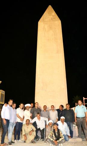 ترميم مسلة حتشبسوت
