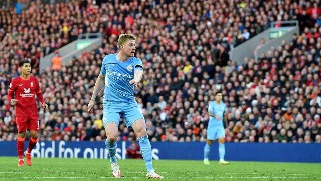 مانشستر سيتي يضرب ليفربول بهدف مبكر