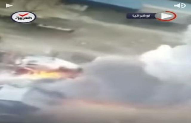 لحظة تدمير الجيش الأوكراني مستودعا للذخيرة الروسية «فيديو»