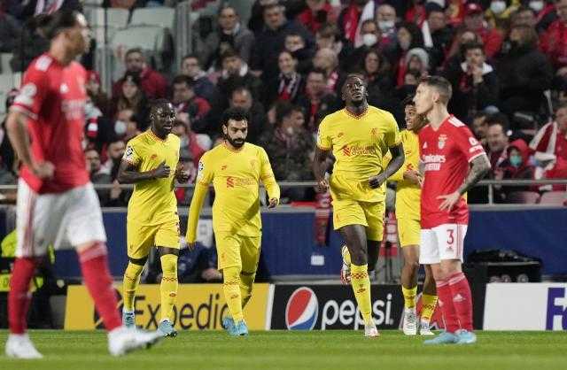 ليفربول يستضيف بنفيكا في مواجهة نارية بدوري الأبطال.. الليلة