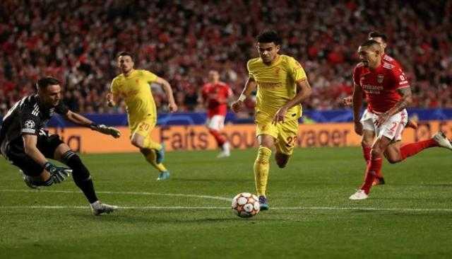 موعد مباراة ليفربول ضد بنفيكا في دوري أبطال أوروبا