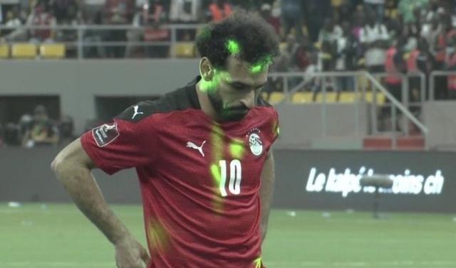 محمد صلاح في مباراة السنغال