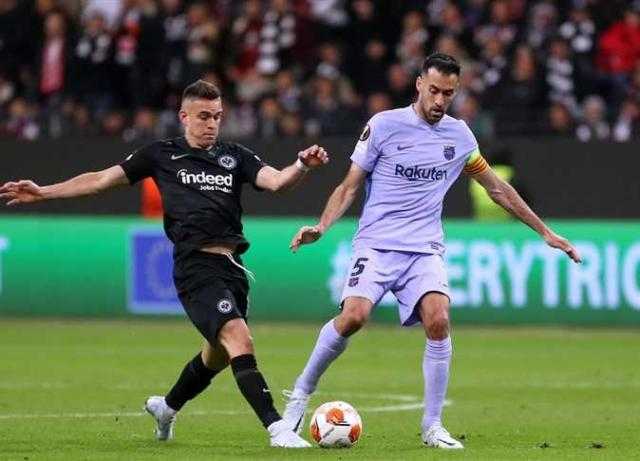 الليلة.. برشلونة يواجه فرانكفورت بحثًا عن بطاقة التأهل بالدوري الأوروبي
