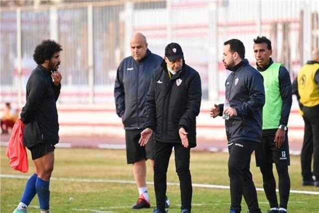تفاصيل جلسة فيريرا مع لاعبي الزمالك قبل مران اليوم