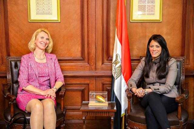 وزيرة التعاون الدولي تلتقي كبيرة الاقتصاديين بالبنك الأوروبي