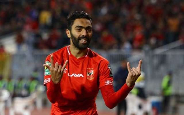 حسين الشحات لاعب الأهلي