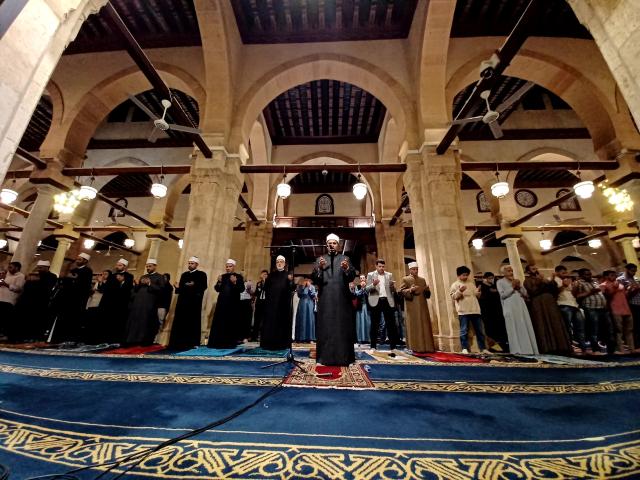 دعاء التراويح بالجامع الأزهر