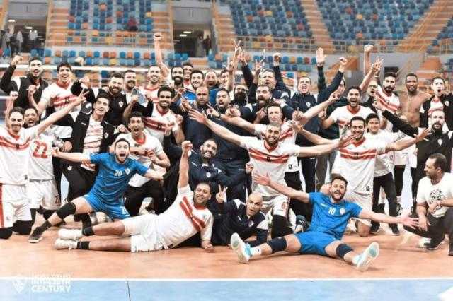 الزمالك بطلا لدوري الكرة الطائرة للمرة 27 في تاريخه
