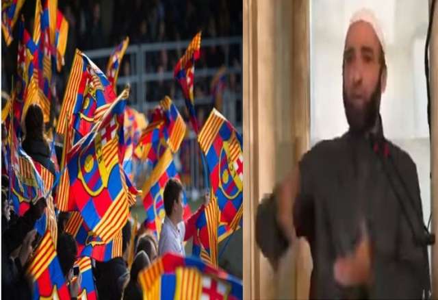 خطيب مسجد يتحدث عن خيانة جمهور برشلونة