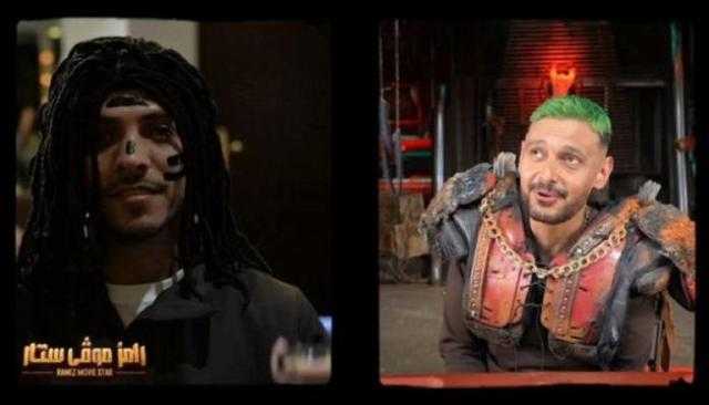 رامز ساخراً من شريف: «واخد حقنة بنج في العضل»